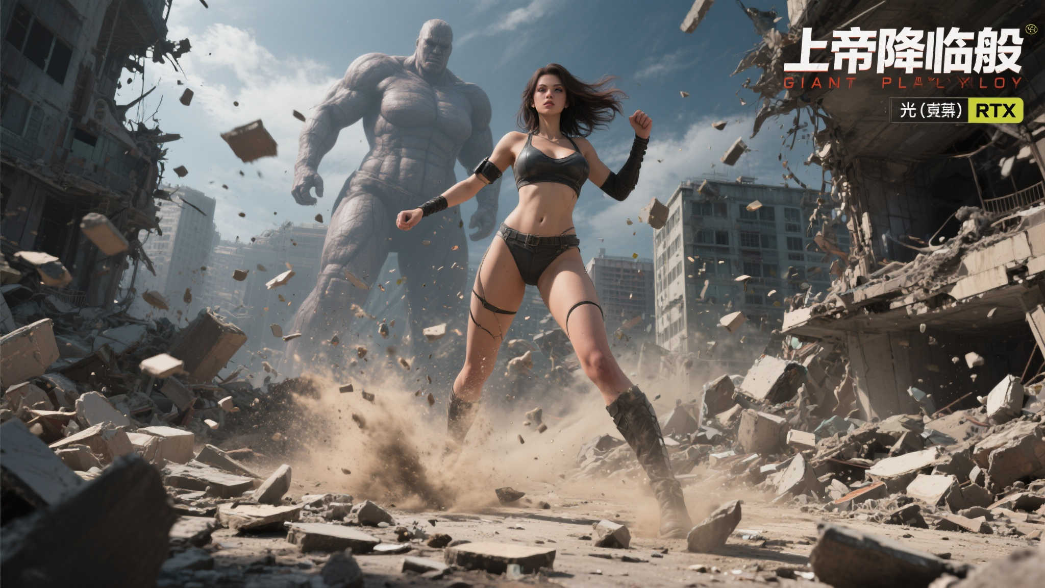 当美少女化身巨型破坏者！《Giantess Playground》制作进行时