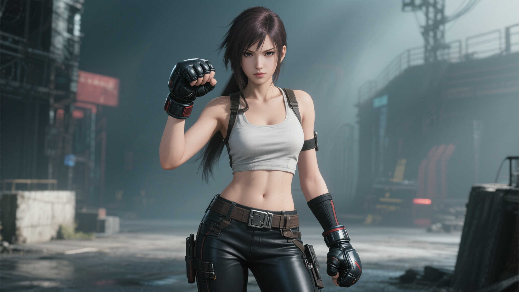 蒂法全新形象诠释力量与柔美的结合
在最